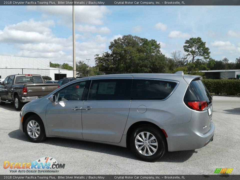 2018 Chrysler Pacifica Touring Plus Billet Silver Metallic / Black/Alloy Photo #3