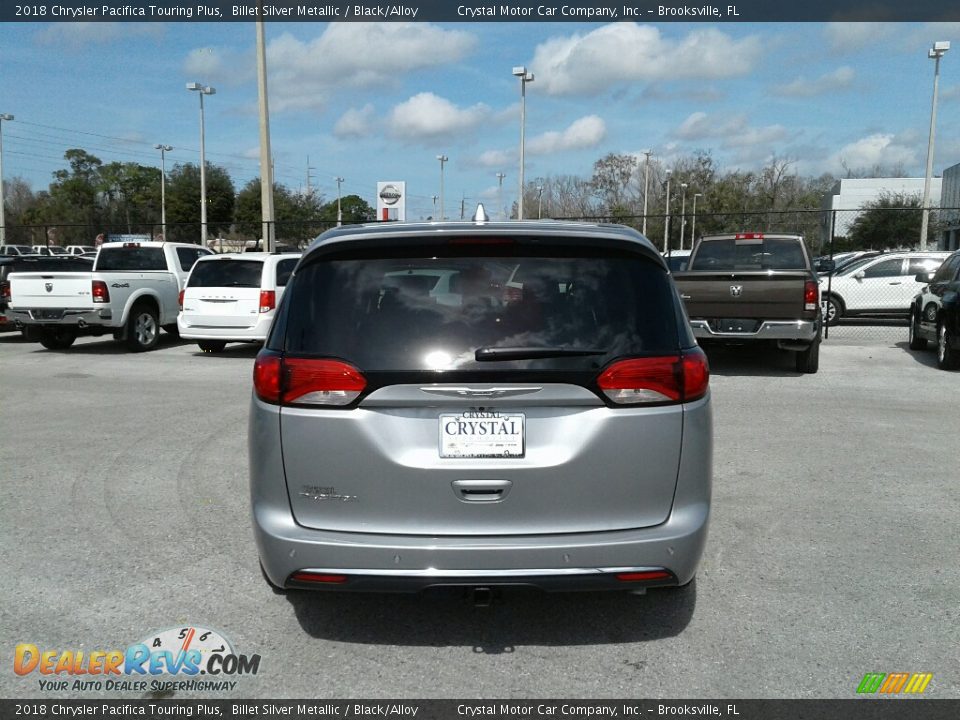 2018 Chrysler Pacifica Touring Plus Billet Silver Metallic / Black/Alloy Photo #4