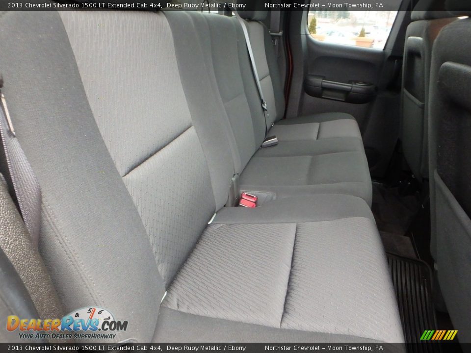 2013 Chevrolet Silverado 1500 LT Extended Cab 4x4 Deep Ruby Metallic / Ebony Photo #18