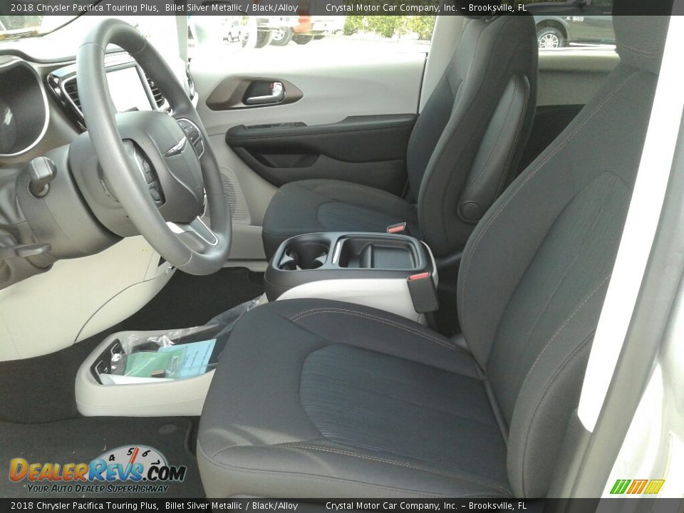 2018 Chrysler Pacifica Touring Plus Billet Silver Metallic / Black/Alloy Photo #10