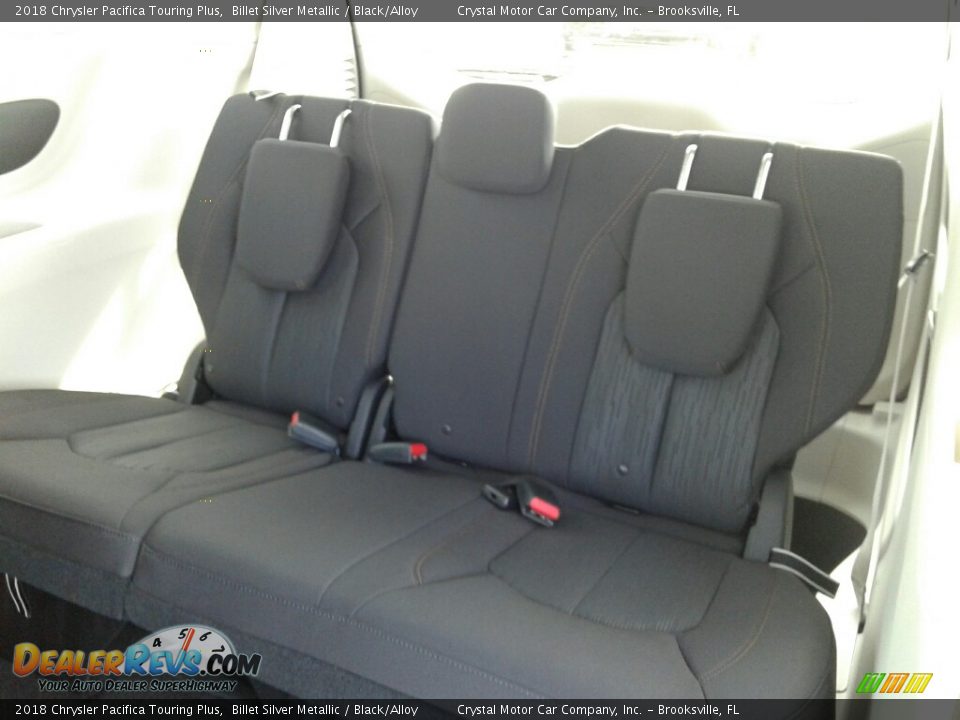 2018 Chrysler Pacifica Touring Plus Billet Silver Metallic / Black/Alloy Photo #12