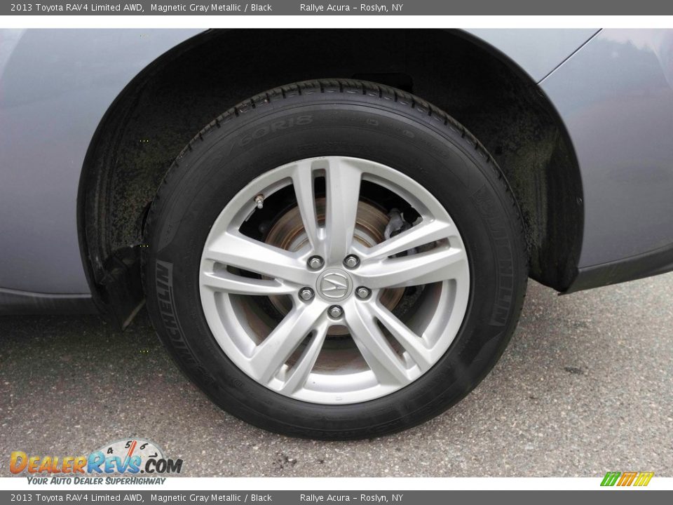 2013 Toyota RAV4 Limited AWD Magnetic Gray Metallic / Black Photo #12