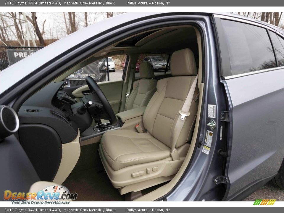 2013 Toyota RAV4 Limited AWD Magnetic Gray Metallic / Black Photo #16