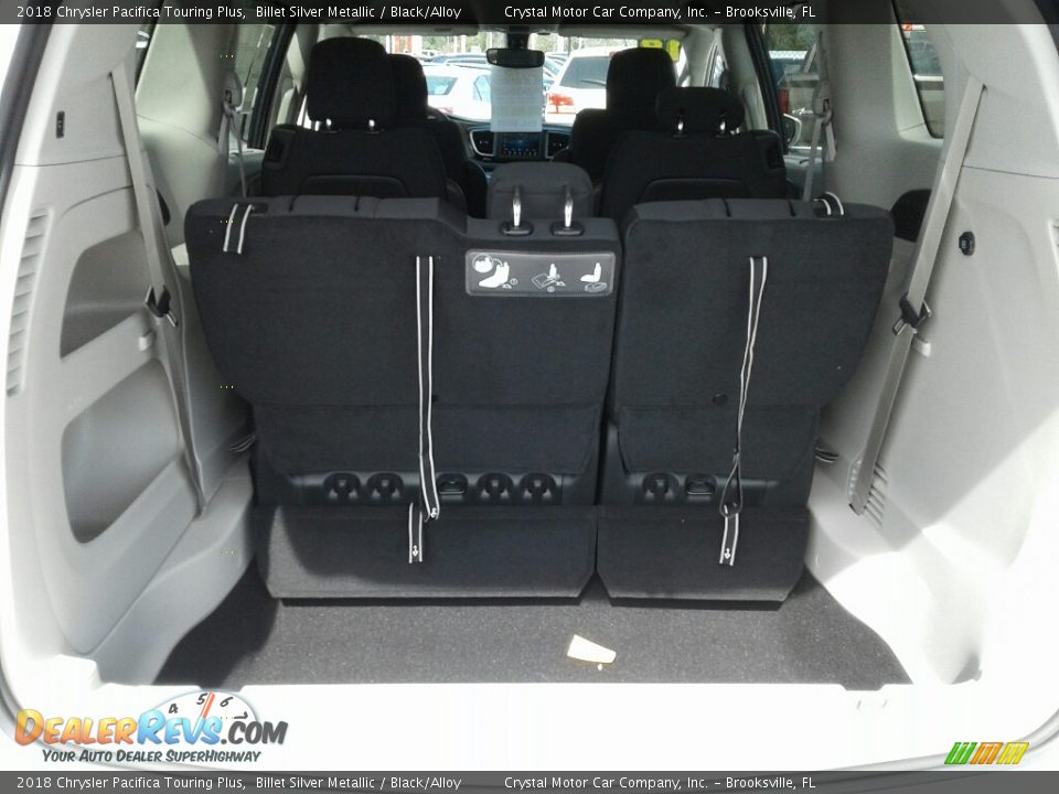 2018 Chrysler Pacifica Touring Plus Billet Silver Metallic / Black/Alloy Photo #22