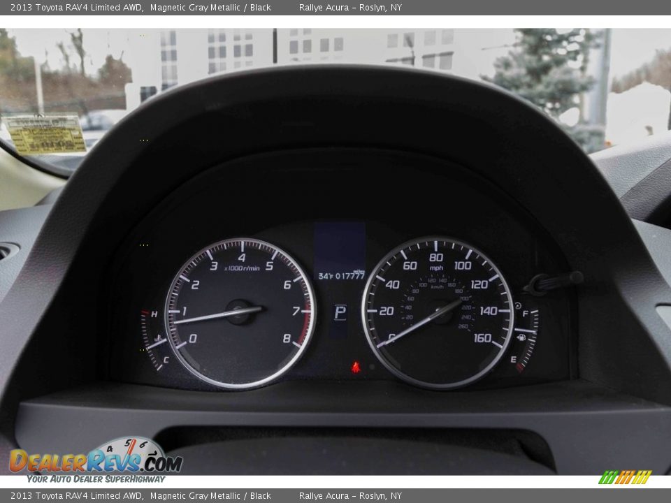2013 Toyota RAV4 Limited AWD Magnetic Gray Metallic / Black Photo #36