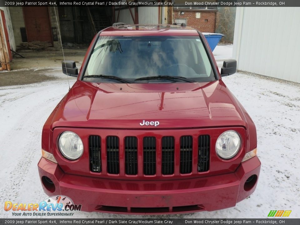 2009 Jeep Patriot Sport 4x4 Inferno Red Crystal Pearl / Dark Slate Gray/Medium Slate Gray Photo #5