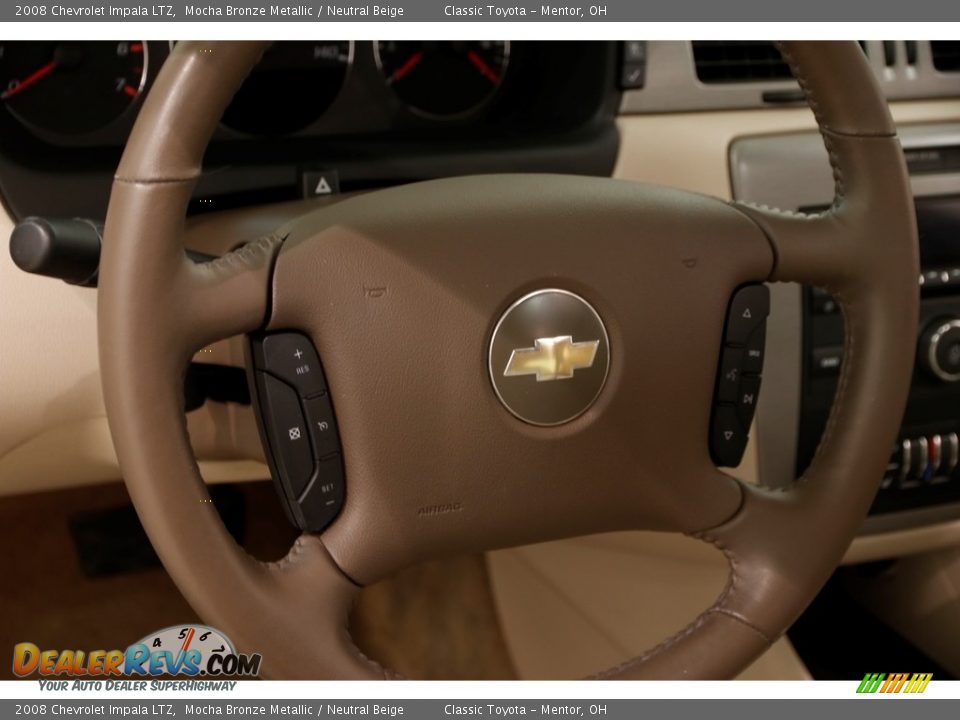 2008 Chevrolet Impala LTZ Mocha Bronze Metallic / Neutral Beige Photo #6