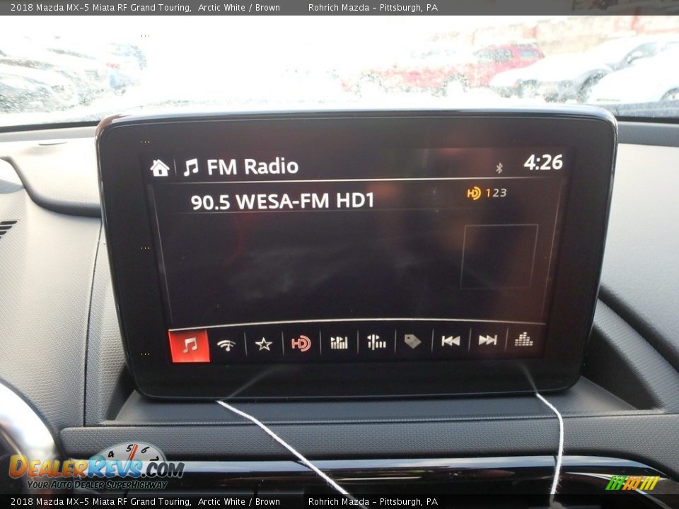 Controls of 2018 Mazda MX-5 Miata RF Grand Touring Photo #12