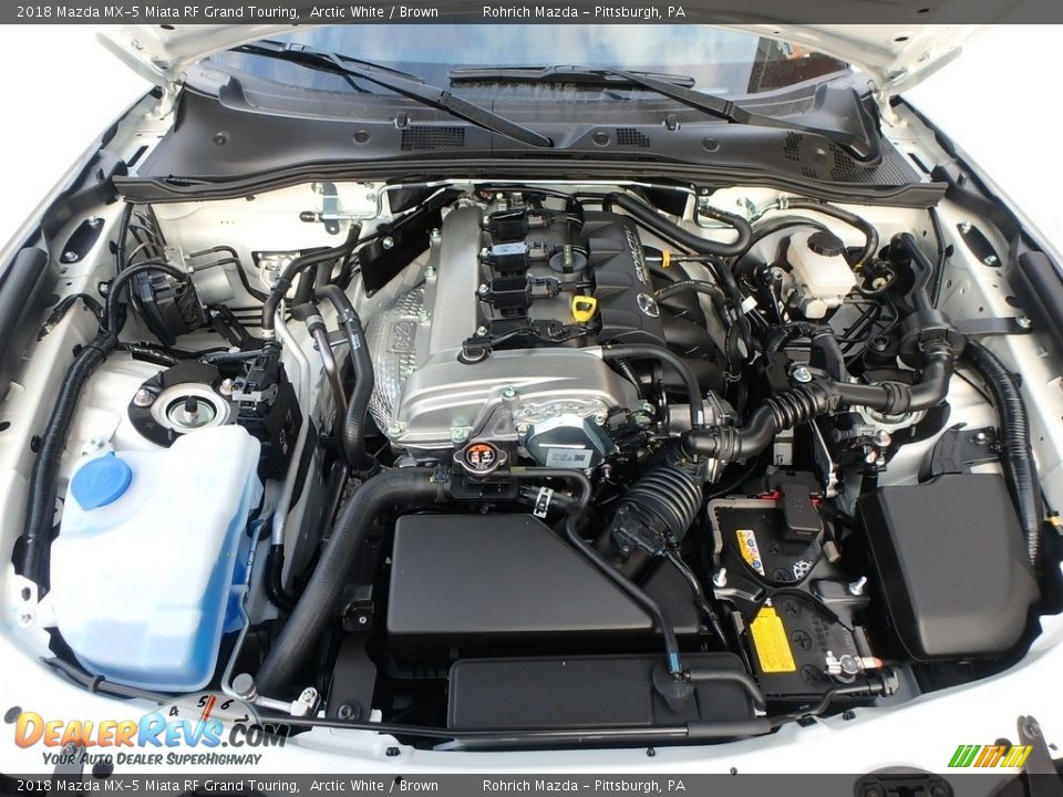 2018 Mazda MX-5 Miata RF Grand Touring 2.0 Liter SKYACTIV-G DI DOHC 16-Valve VVT 4 Cylinder Engine Photo #15