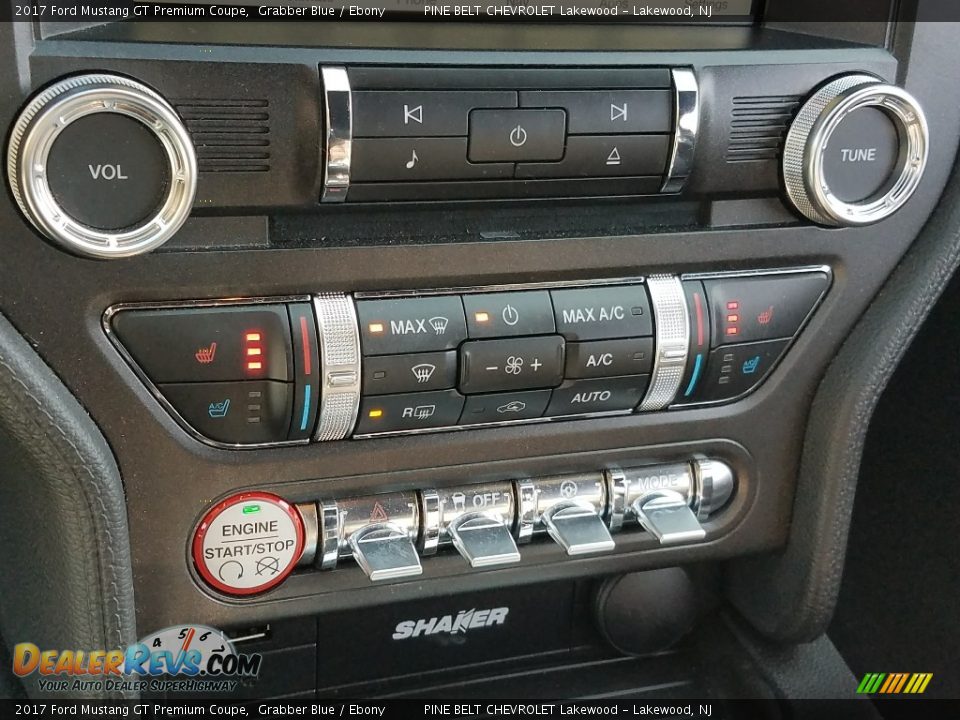 2017 Ford Mustang GT Premium Coupe Grabber Blue / Ebony Photo #11