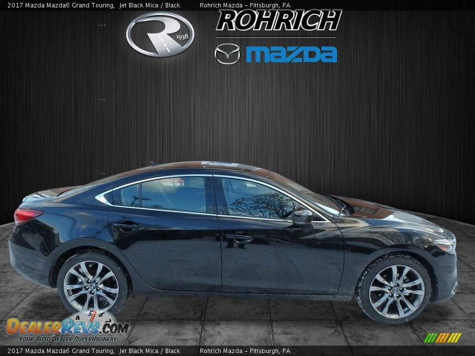 2017 Mazda Mazda6 Grand Touring Jet Black Mica / Black Photo #2