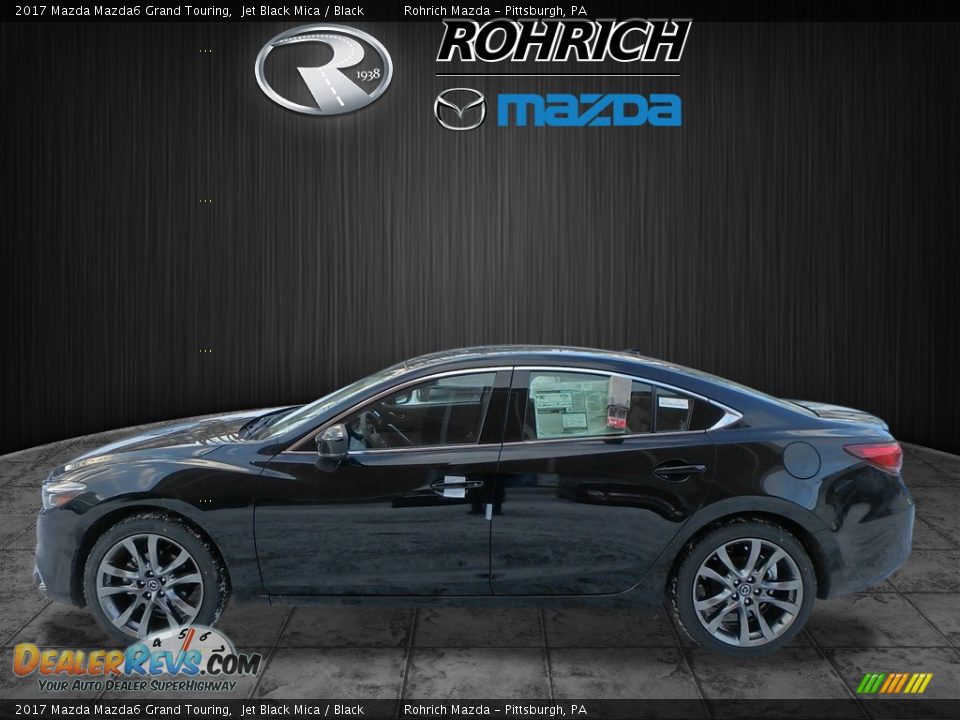 2017 Mazda Mazda6 Grand Touring Jet Black Mica / Black Photo #3