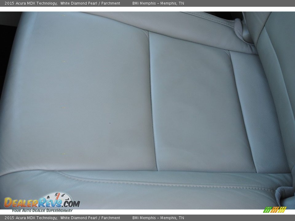 2015 Acura MDX Technology White Diamond Pearl / Parchment Photo #13
