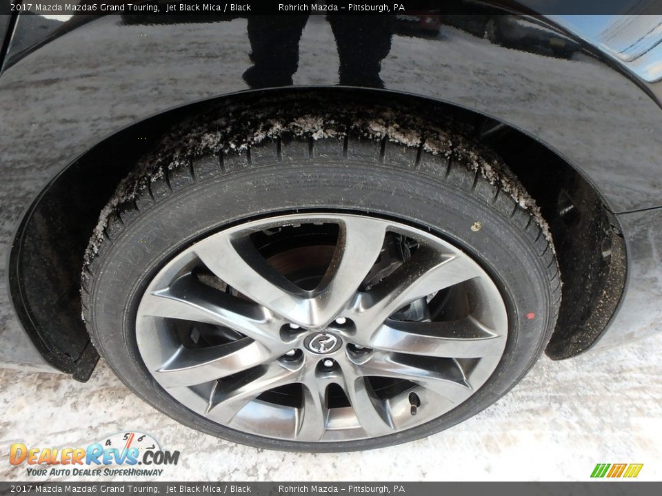 2017 Mazda Mazda6 Grand Touring Jet Black Mica / Black Photo #5