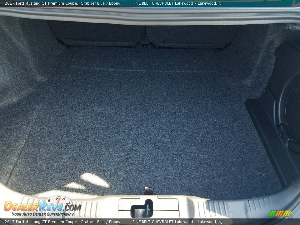 2017 Ford Mustang GT Premium Coupe Grabber Blue / Ebony Photo #15