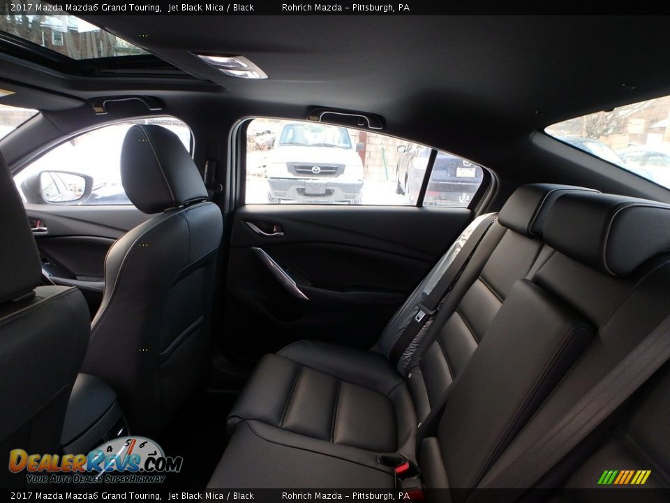 2017 Mazda Mazda6 Grand Touring Jet Black Mica / Black Photo #7