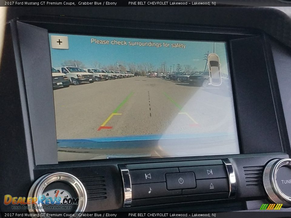 2017 Ford Mustang GT Premium Coupe Grabber Blue / Ebony Photo #17