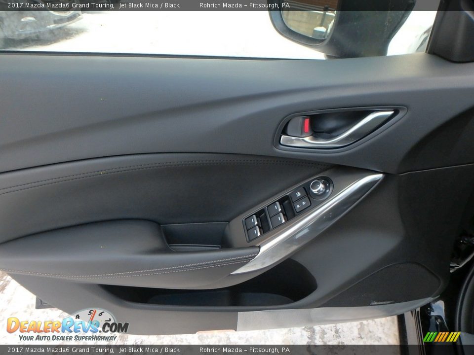 2017 Mazda Mazda6 Grand Touring Jet Black Mica / Black Photo #9
