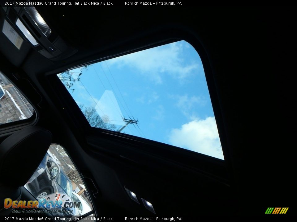2017 Mazda Mazda6 Grand Touring Jet Black Mica / Black Photo #11