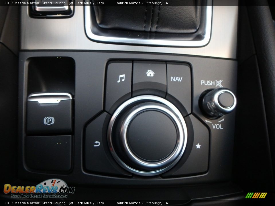 2017 Mazda Mazda6 Grand Touring Jet Black Mica / Black Photo #13