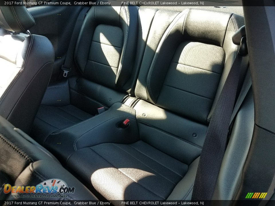 2017 Ford Mustang GT Premium Coupe Grabber Blue / Ebony Photo #22