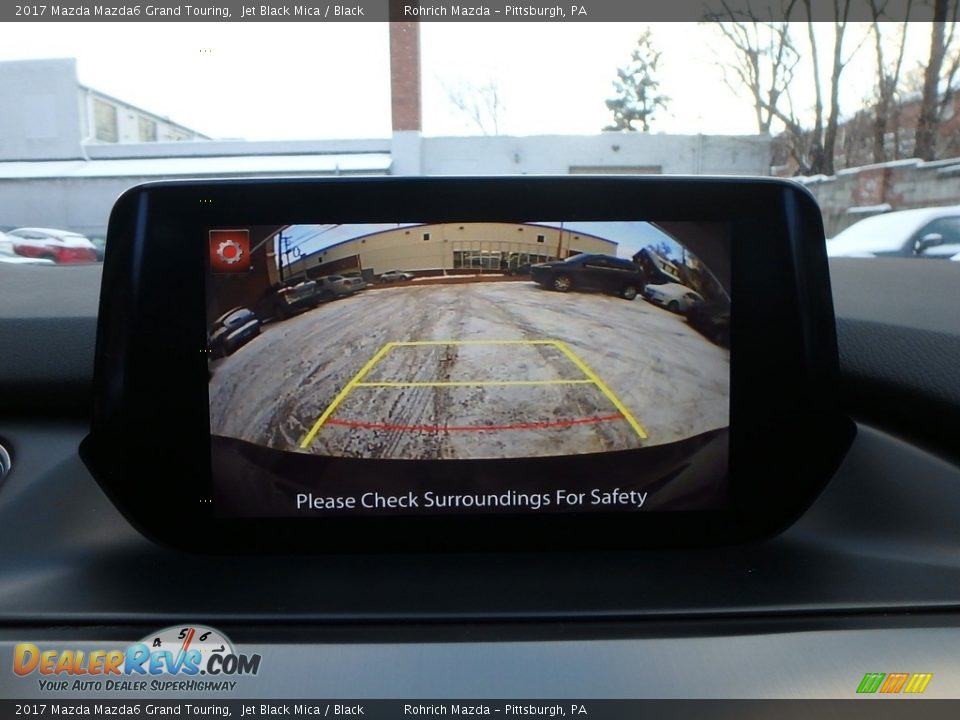 2017 Mazda Mazda6 Grand Touring Jet Black Mica / Black Photo #15