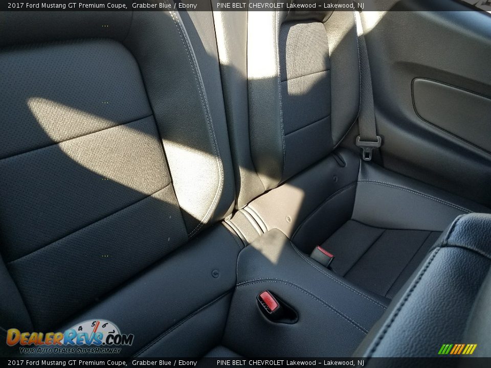 2017 Ford Mustang GT Premium Coupe Grabber Blue / Ebony Photo #26
