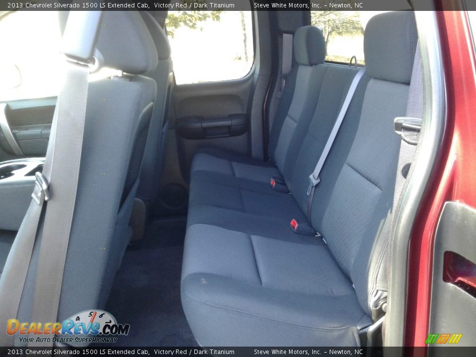 2013 Chevrolet Silverado 1500 LS Extended Cab Victory Red / Dark Titanium Photo #11