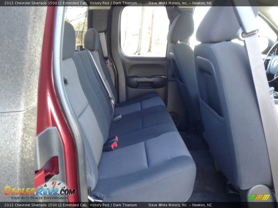 2013 Chevrolet Silverado 1500 LS Extended Cab Victory Red / Dark Titanium Photo #13