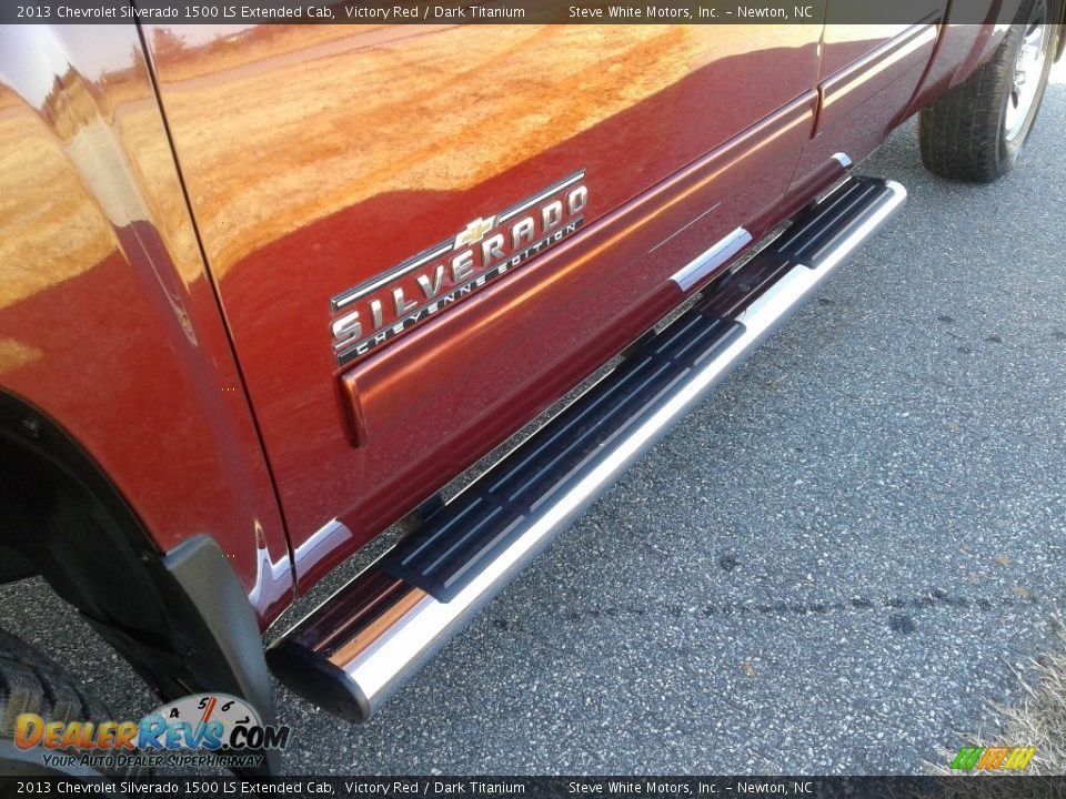 2013 Chevrolet Silverado 1500 LS Extended Cab Victory Red / Dark Titanium Photo #23