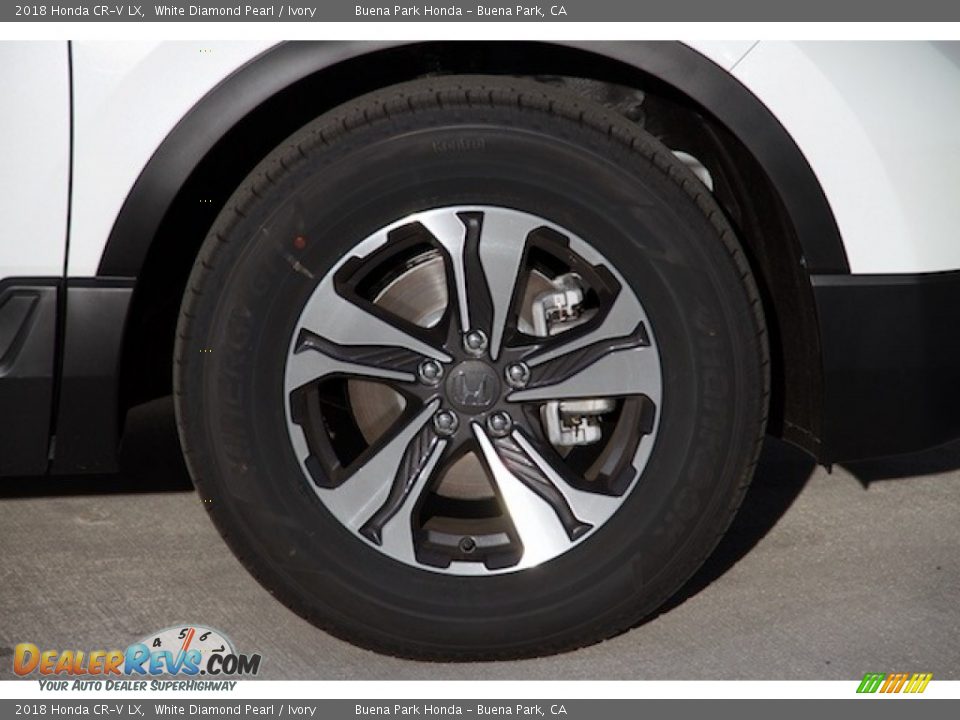 2018 Honda CR-V LX White Diamond Pearl / Ivory Photo #4