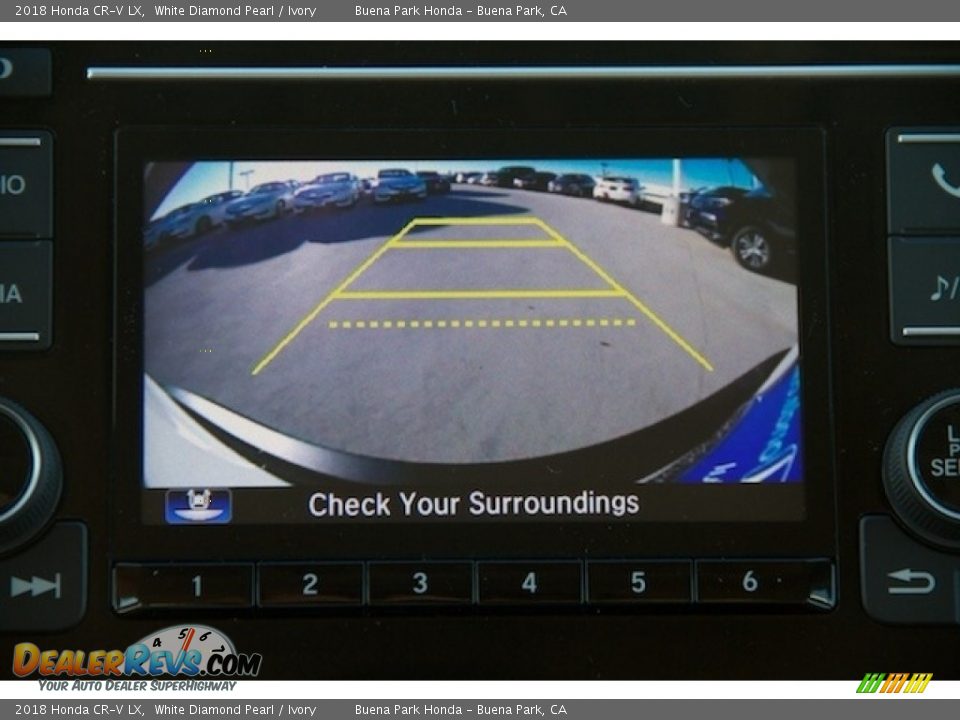 2018 Honda CR-V LX White Diamond Pearl / Ivory Photo #5