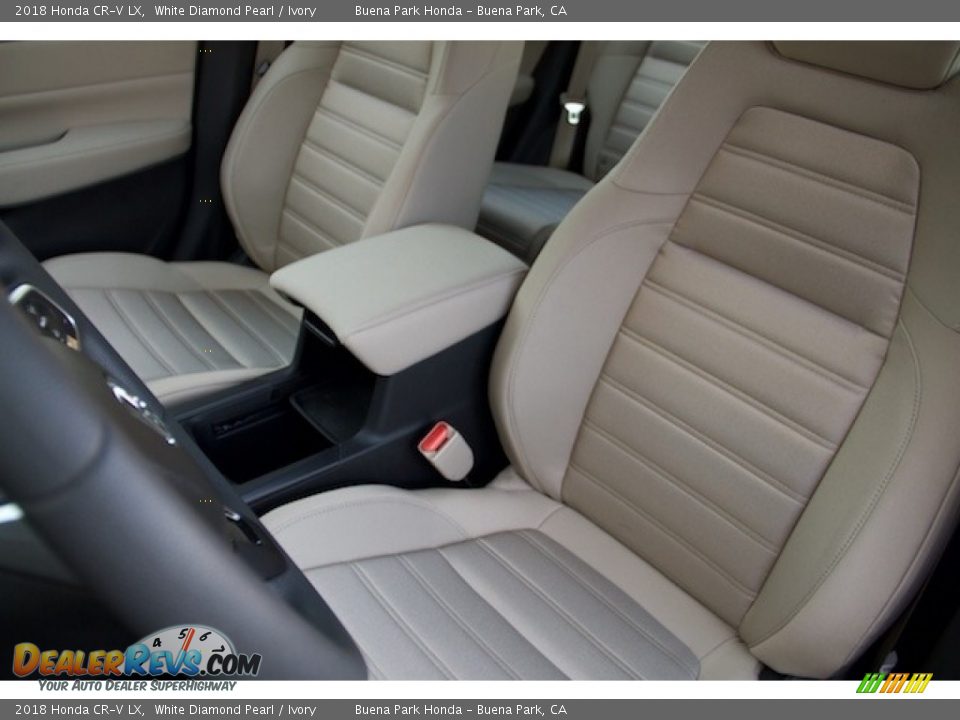 2018 Honda CR-V LX White Diamond Pearl / Ivory Photo #9
