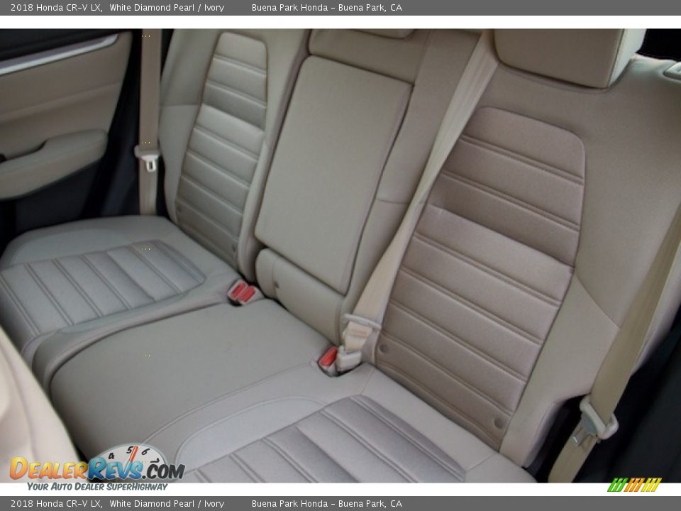 2018 Honda CR-V LX White Diamond Pearl / Ivory Photo #12