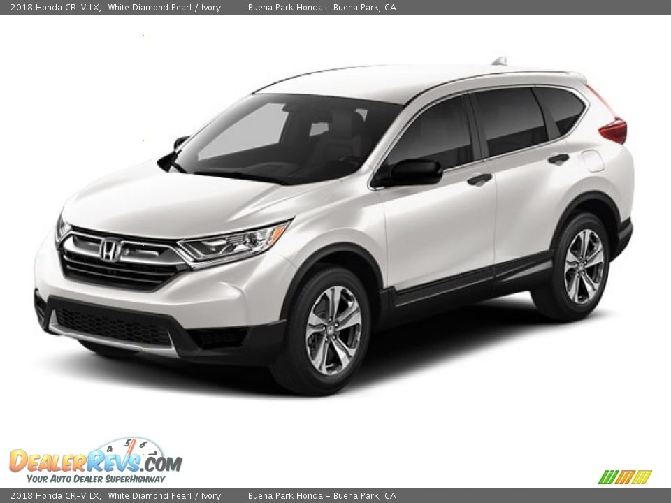 2018 Honda CR-V LX White Diamond Pearl / Ivory Photo #17