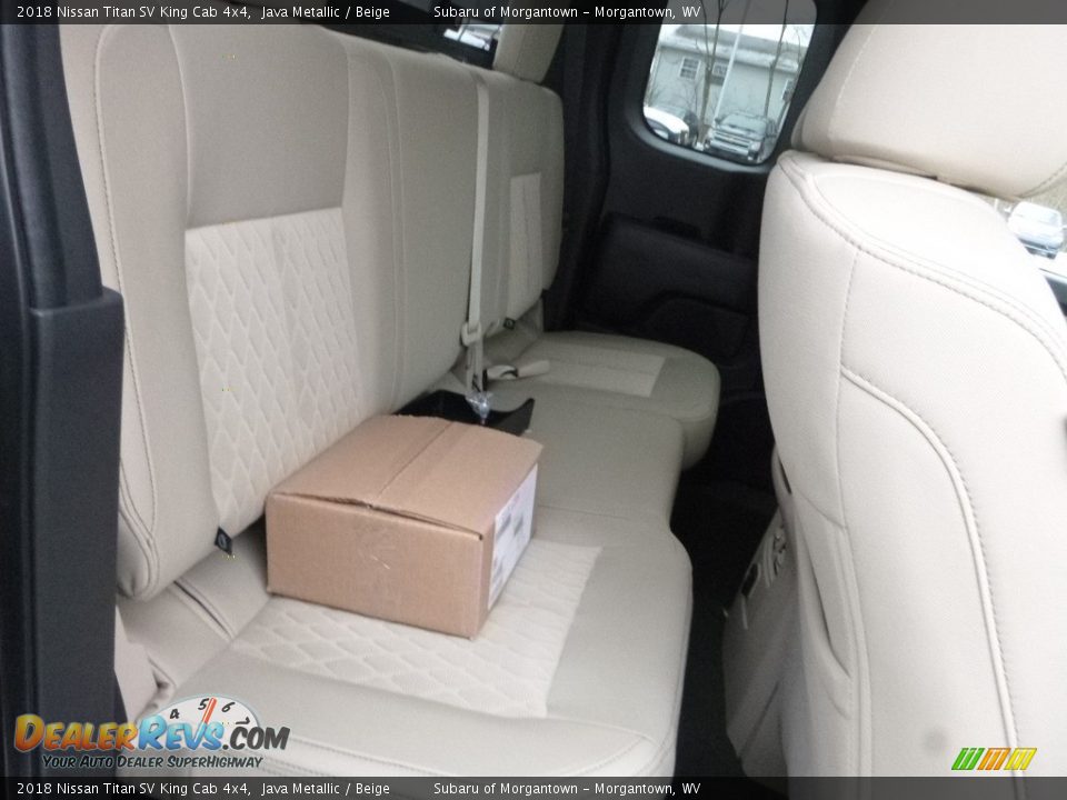 2018 Nissan Titan SV King Cab 4x4 Java Metallic / Beige Photo #10