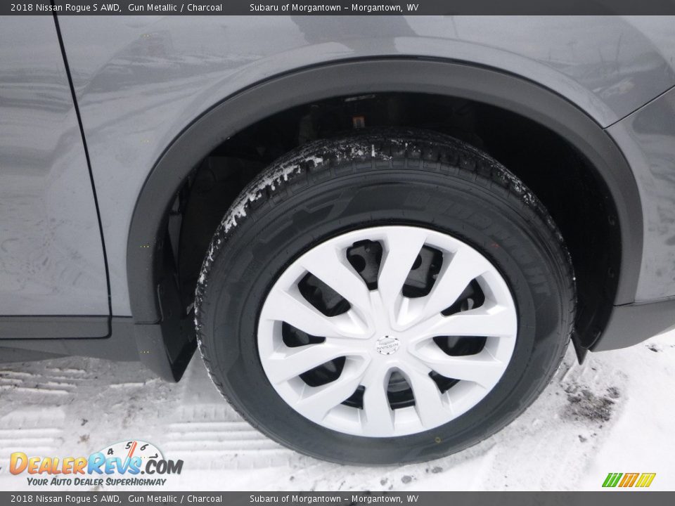 2018 Nissan Rogue S AWD Gun Metallic / Charcoal Photo #2