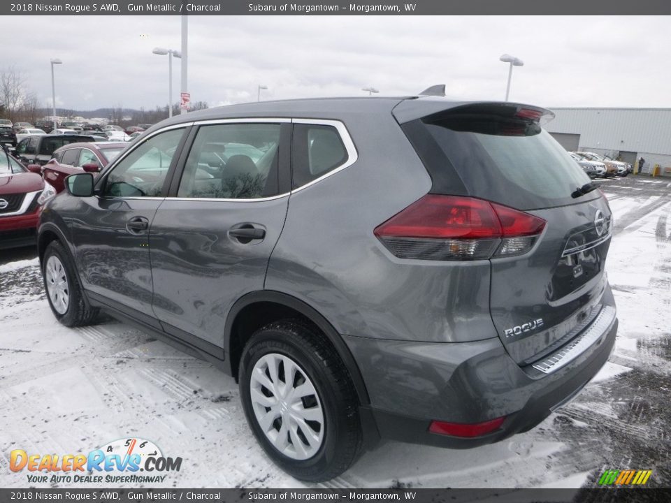 2018 Nissan Rogue S AWD Gun Metallic / Charcoal Photo #6