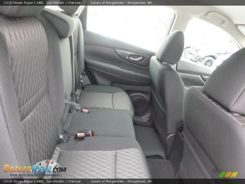 2018 Nissan Rogue S AWD Gun Metallic / Charcoal Photo #12