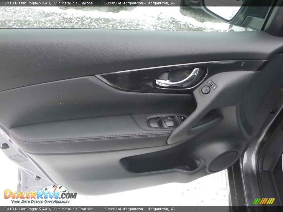 2018 Nissan Rogue S AWD Gun Metallic / Charcoal Photo #13