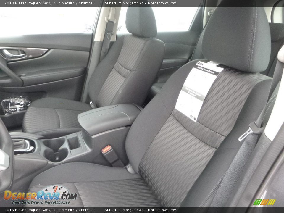 2018 Nissan Rogue S AWD Gun Metallic / Charcoal Photo #14