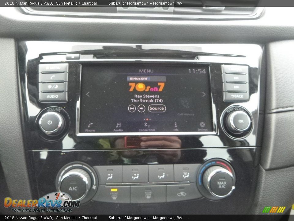 2018 Nissan Rogue S AWD Gun Metallic / Charcoal Photo #16