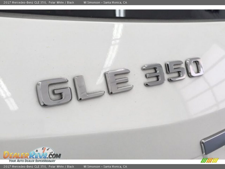 2017 Mercedes-Benz GLE 350 Polar White / Black Photo #7