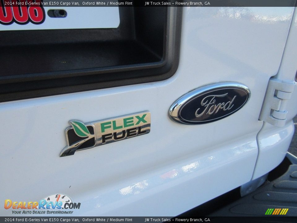2014 Ford E-Series Van E150 Cargo Van Oxford White / Medium Flint Photo #11