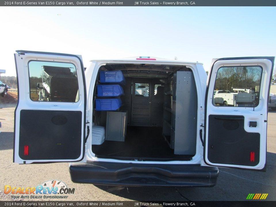 2014 Ford E-Series Van E150 Cargo Van Oxford White / Medium Flint Photo #13