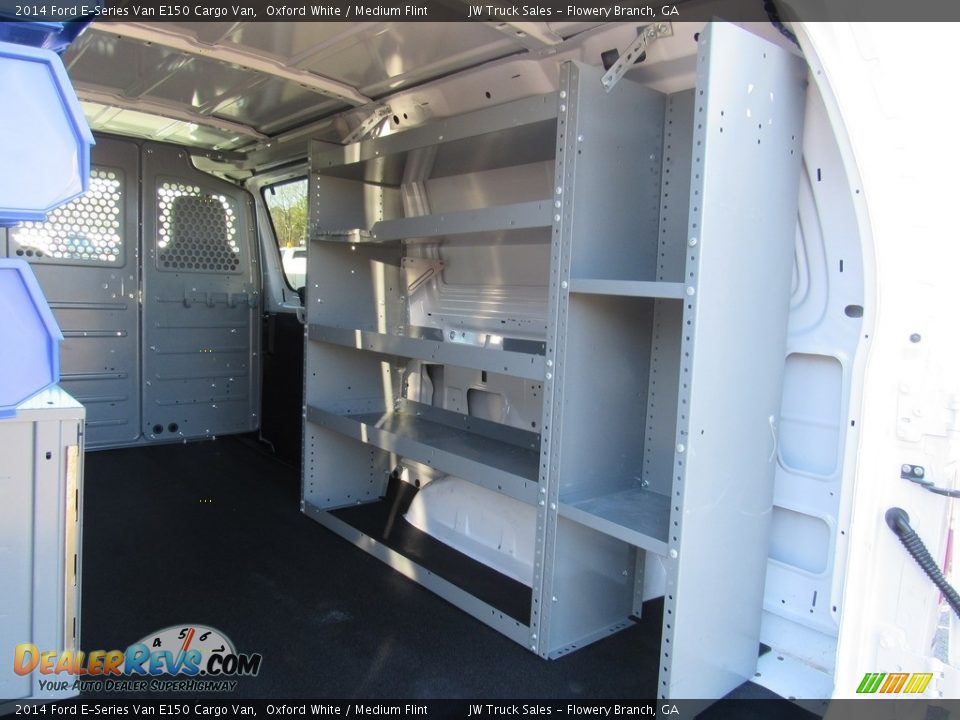 2014 Ford E-Series Van E150 Cargo Van Oxford White / Medium Flint Photo #16