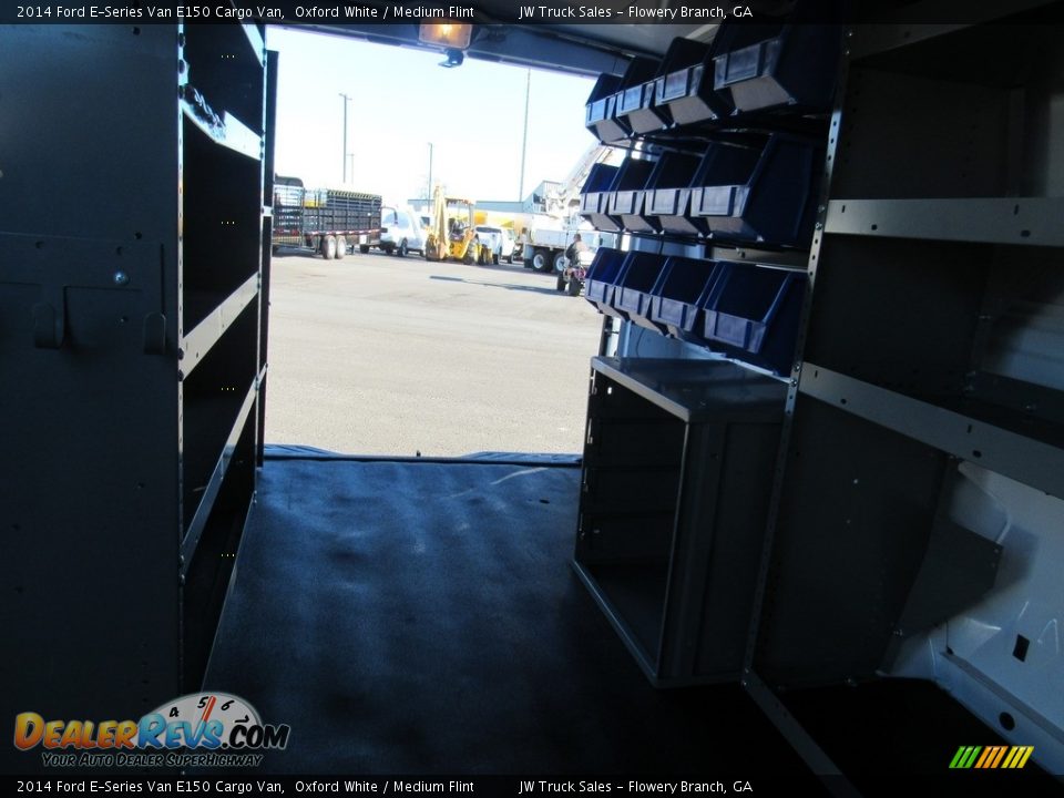 2014 Ford E-Series Van E150 Cargo Van Oxford White / Medium Flint Photo #20