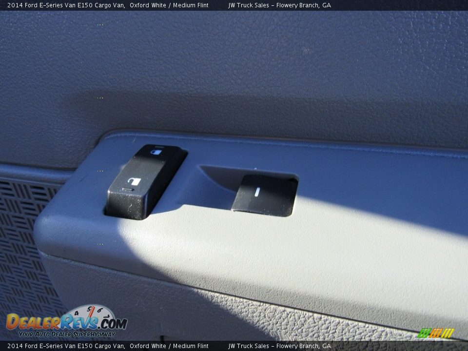 2014 Ford E-Series Van E150 Cargo Van Oxford White / Medium Flint Photo #22