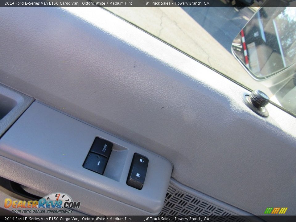 2014 Ford E-Series Van E150 Cargo Van Oxford White / Medium Flint Photo #35