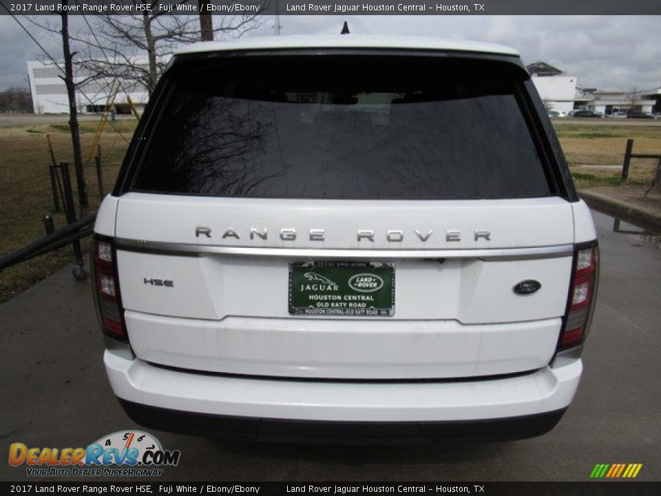 2017 Land Rover Range Rover HSE Fuji White / Ebony/Ebony Photo #8